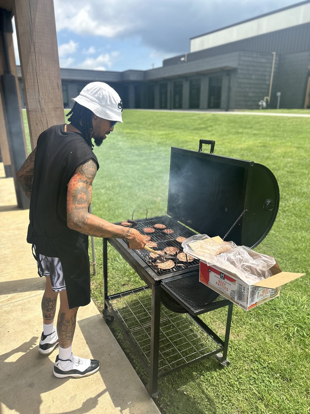 Grilling community food